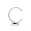 13.5" C Shape LED w/ USB / Wireless Charger Port Table Lamp