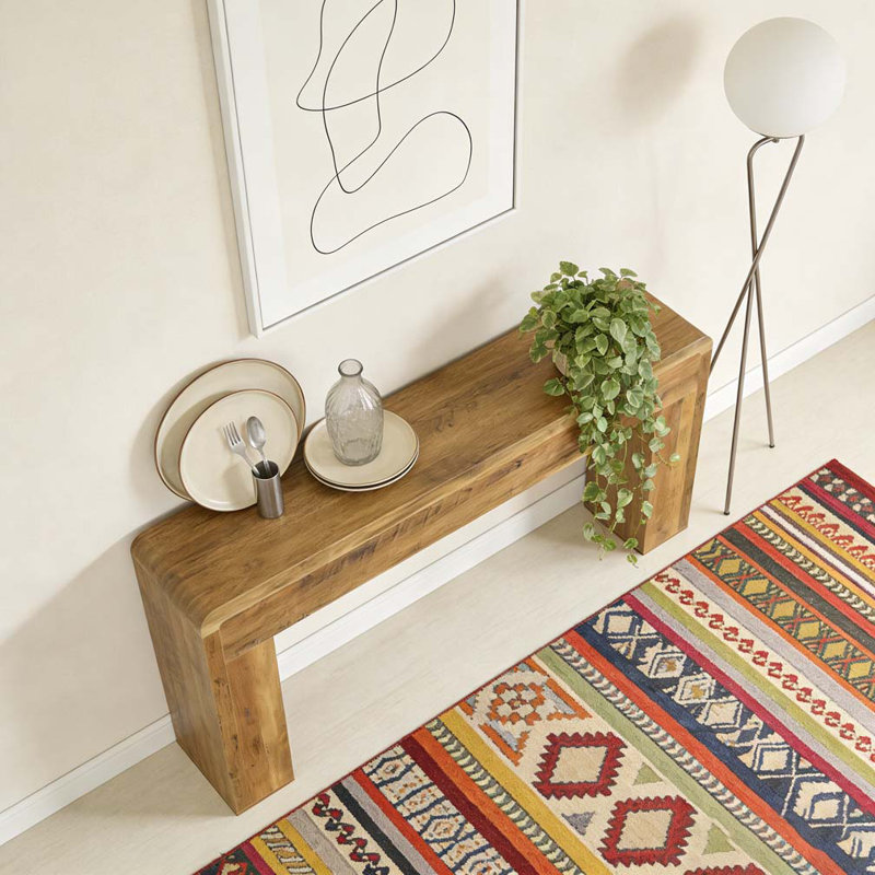 Console de vestibule en bois