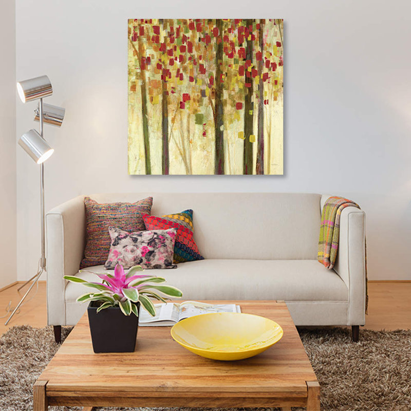 «Autumn Shimmer», impression sur toile, H 37 po x l 37 po x P 1,5 po, Toile tendue, Pas de tapis