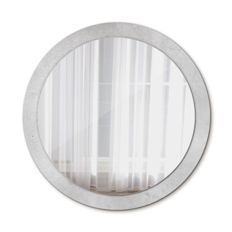 Huldar Glass Flat Wall Mirror
