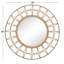 Miroir mural en bambou
