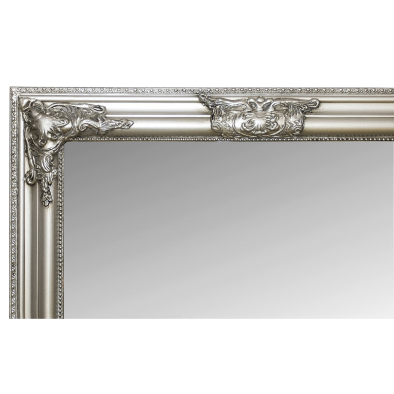 Gambier Wood Flat Wall Mirror, 82cm H x 62cm W