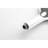 Stainless Steel Handheld Shower With Slide Bar And 69-Inch Hose, Relaxing Spray Modes, Adjustable Height, White Finish Shower, Bar, Different Settings, Design