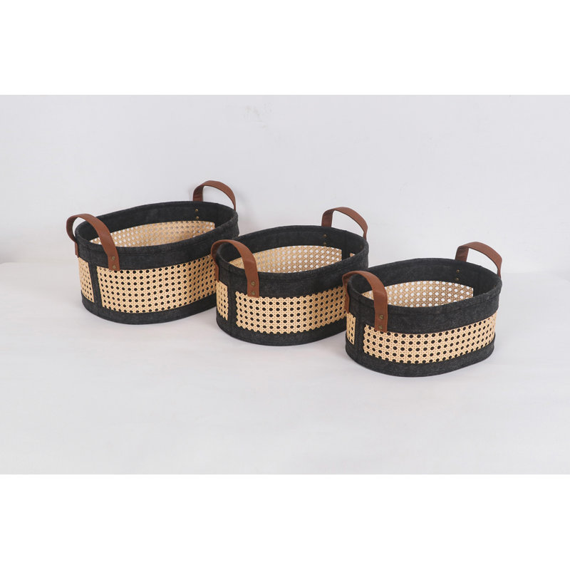 Panier de rangement Bayou Breeze, Noir