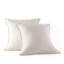  Stone Washed French Linen European Square Pillow Shams 26 x 26"-131180361