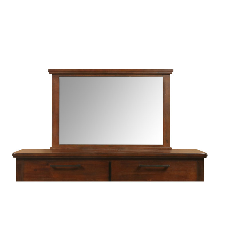 Miroir de commode Feodora, Châtaigne
