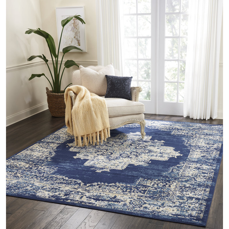 Skender Oriental Indoor Rug, Rectangle 7'10" x 9'10"