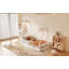 Lit simple en bois avec clôture-1505393221