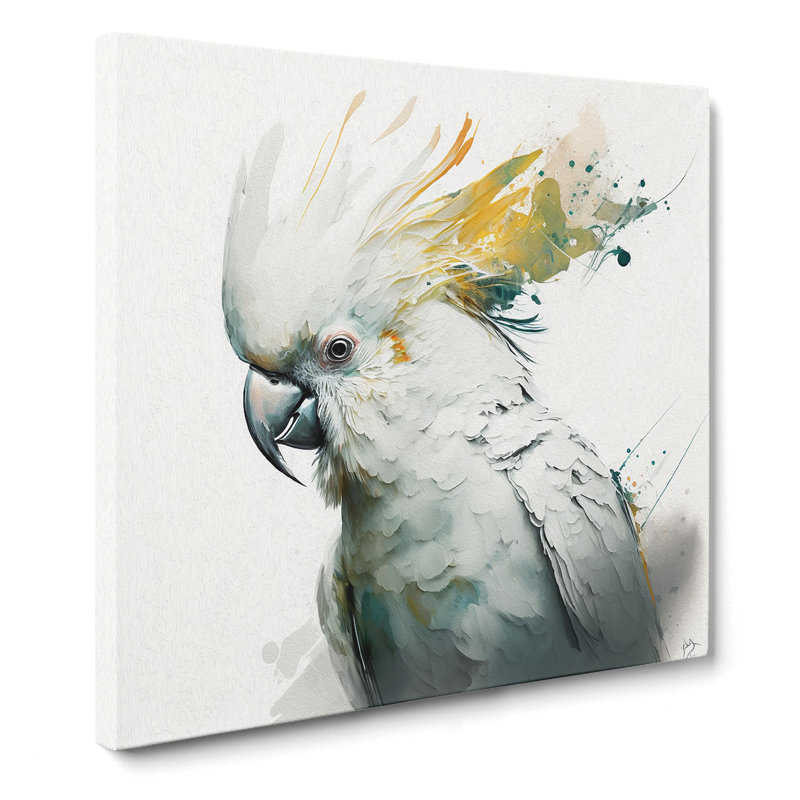 Cockatoo Gestural - No Frame Print