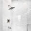 Robinet de baignoire et douche avec valve brute Karsen II