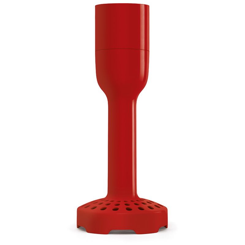 SMEG 50's Retro Style Hand Blender with accessories, Red