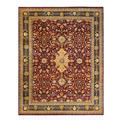 Keenan One-of-a-Kind 8' 2" X 10' 3" 2000s Wool Area Rug in Red
