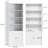 Aillee 70.9"H Standard Bookcase with Doors-1543865965