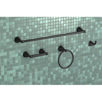 4 - Piece Bathroom Hardware Set