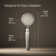 Artifacts Full/Standard Handheld Shower Head with Katalyst Air Induction Spray