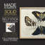 Crackled Butterflies IV -Framed Print - Restickable-1129050151-1129050145