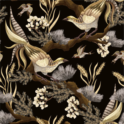 Rombout Peel & Stick Floral Tile