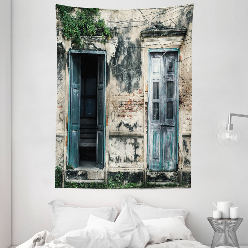 Tapisserie rustique en polyester, H 80 po x l 60 po