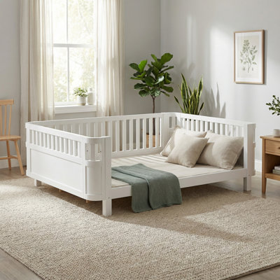 Queen Size Wood Platform Bed