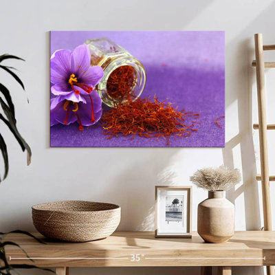 Saffron And Flowers