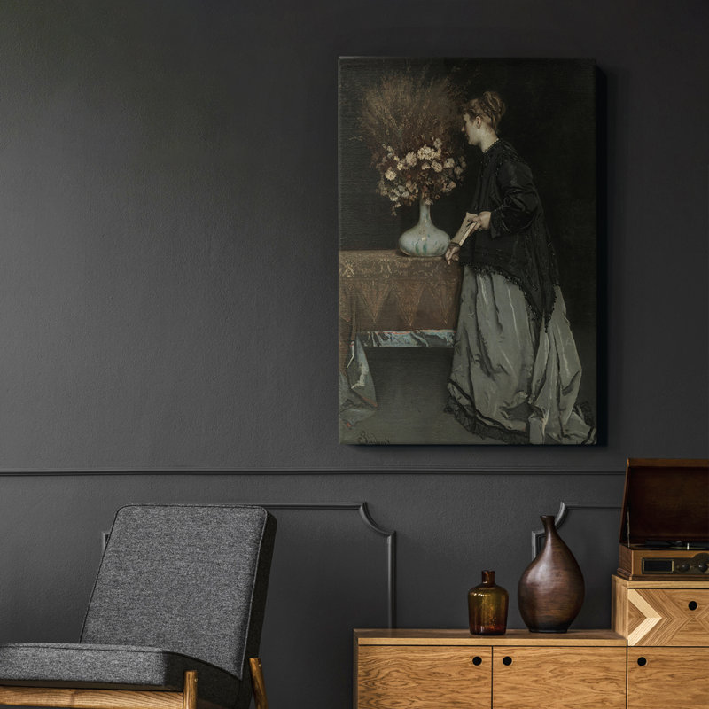 Impression sur toile encadrée, H 28 po x l 19 po