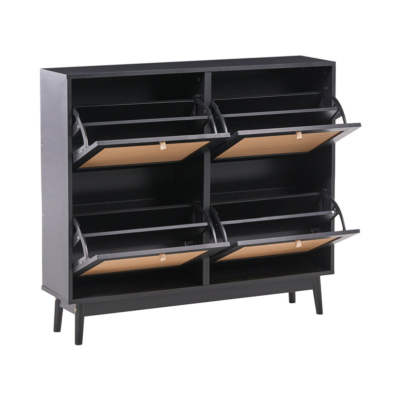 16 Pair Shoe Storage Cabinet