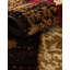 Tapis floral brun / jaune en polypropylène tissé à la machine Mehtap-88520800