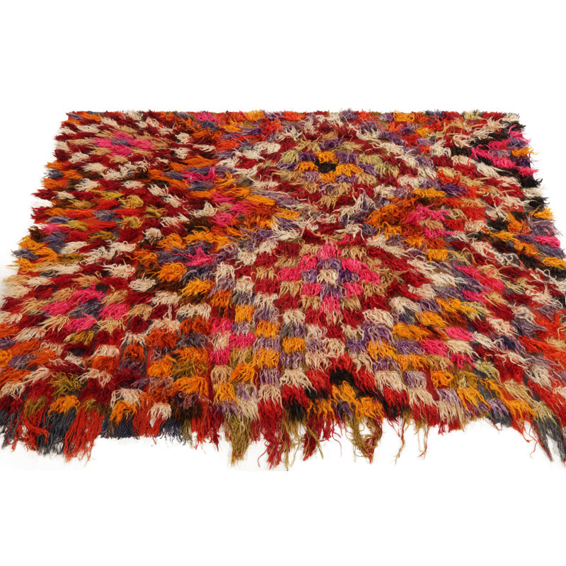 One-of-a-Kind 5'9" X 6'10" Hand Knotted Area Rug