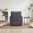 36.8" Leathaire Accent Chair With Complimentary Geometric Pillow-120187042