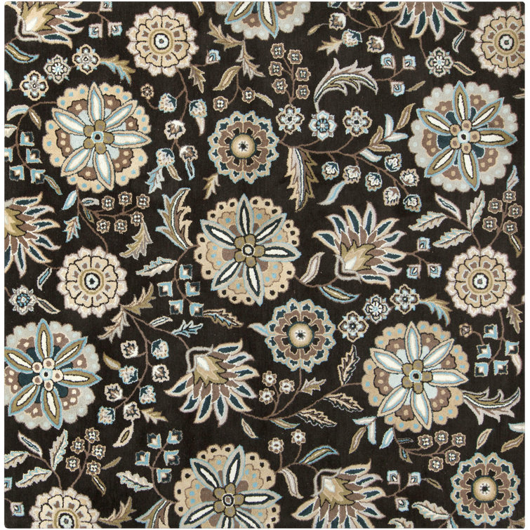 Elsberry Wool Floral Indoor Rug