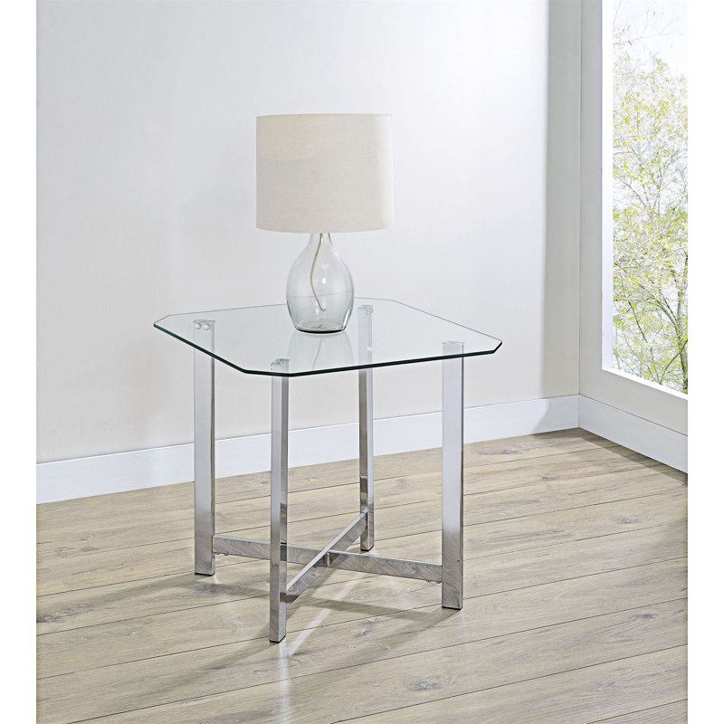 Table basse en verre
