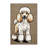 Washable Poodle Dogs Area Rug-1125318167