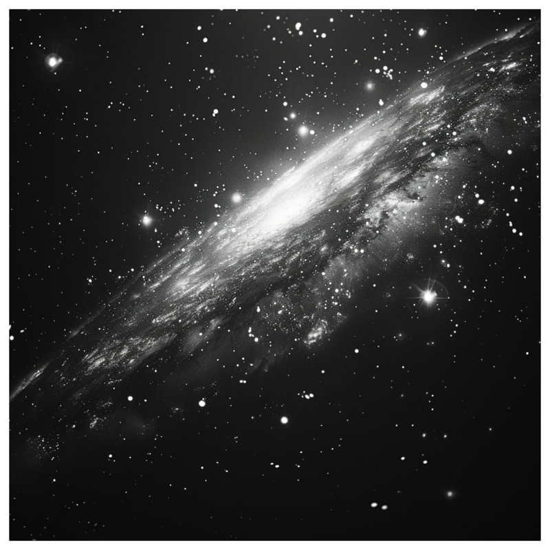 Coussin Galaxy, 18 po x 18 po