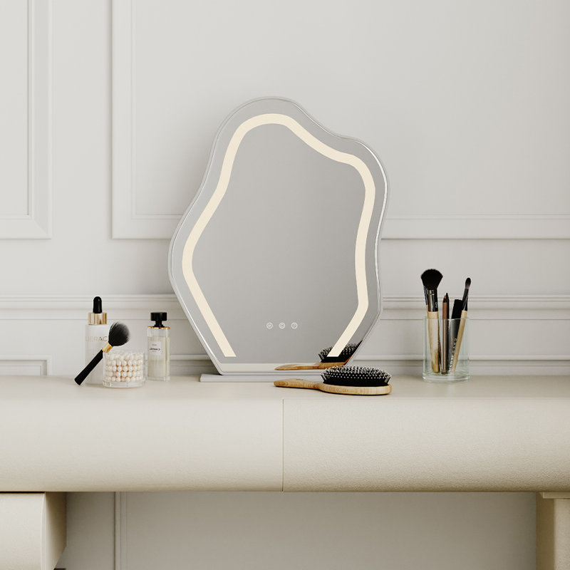 Agurtzane Modern Makeup Vanity Table Set | Wayfair