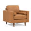 Fessler 34.7" Wide Genuine Leather Armchair