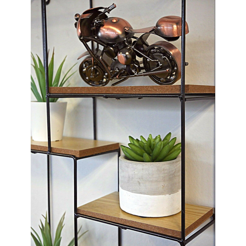 Blough 4 Piece Bracket Shelf