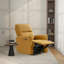 Andee Microsuede Fabric Electric Power Recliner Chair-441494080