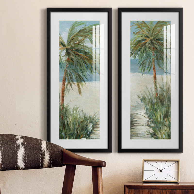 Cadre photo, ensemble de peintures sur papier