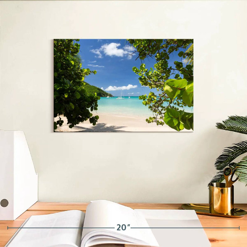 Anse Marcel Gillard, 8" H x 12" W