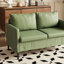 Causeuse moderne en similicuir de 51 po-1857327970