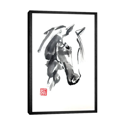 Horse Head by Péchane - Print on Canvas
