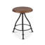 Industrial Loft Swivel Accent Stool
