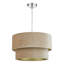 Bengte 1 - Light LED Drum Pendant-70898434