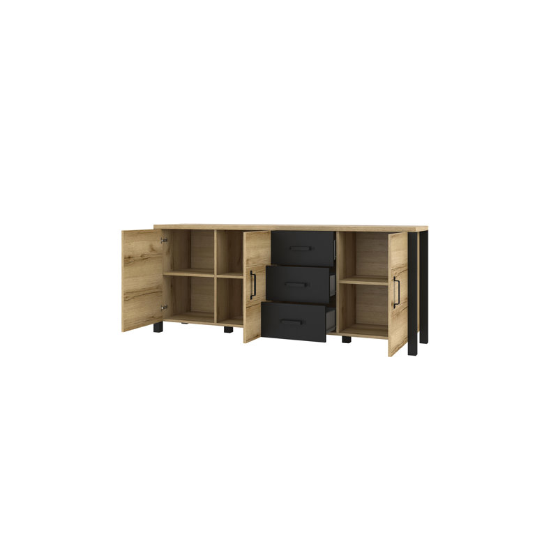 Monango 192cm Sideboard, Grand Natural Oak