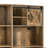 Ruthlene 67.3'' Kitchen Pantry Cabinet 4 Tier Storage Shelves with Drawer, Adjustable Shelves, and Sliding Door