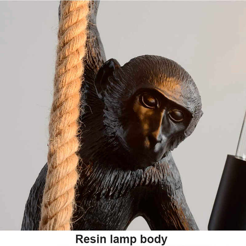 Lampe suspendue Hunziker - noir, Noir satiné