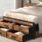 Bed Frame With Storage Drawers-1888778118