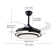 Berardi 42 Inch Retractable Ceiling Fans with Lights and Remote