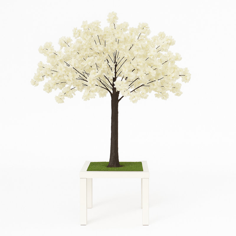 Maple Arrangement, White