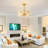 21'' Modern Ceiling Fan with Light Kit and Remote Control